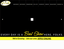 Tablet Screenshot of bigbeeboats.com